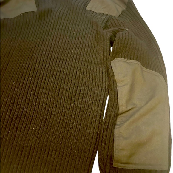 Vintage Citadel 100% virgin wool size 44 men’s military sweater/size XL men’s - Picture 6 of 7